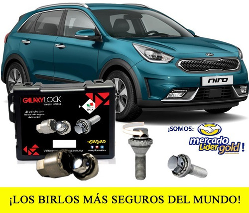 Birlos De Seguridad Kia Niro Lx 2018 Nuevos!!!