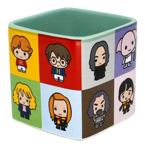 Caneca 300ml Harry Potter Crew Cubo De Cerâmica