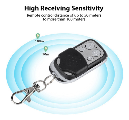 Receptor De Relé Multifunción De 4 Vías Con Control Remoto I