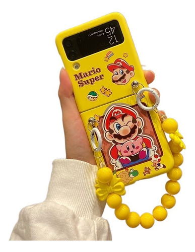 Funda For Teléfono Móvil Con Pulsera Creativa De Dibujos