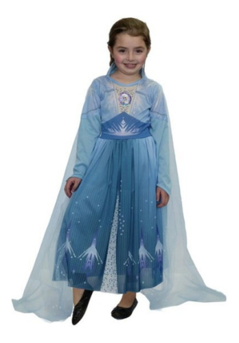 Disfraz Elsa Frozen 2 Celeste Original New Toys Edu Full