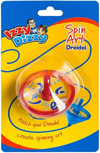 Izzy n Mareado Espiral Dreidel Marcador - Giro Arte Dreide