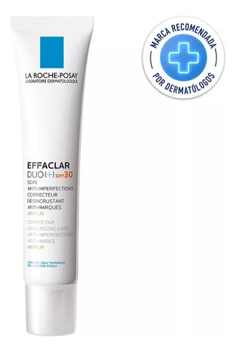 Crema Gel La Roche-posay Effaclar Duo+ 40ml Spf30 Día Todo Tipo De Piel Día