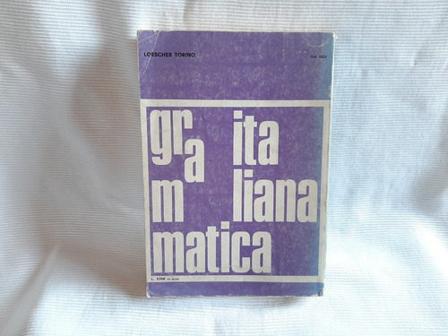 Imagen 2 de 9 de Grammatica Italiana Metrica Stilistica Esercizi E Letture