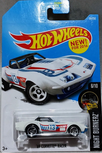 1969 Chevrolet Corvette Racer Night Burnerz C4 Colección