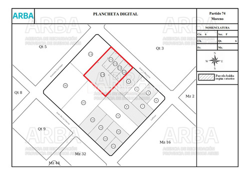 Imagen 3 de 3 de Terreno Fraccion En Venta Ubicado En Trujui, Moreno