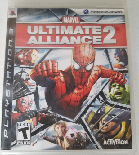 Ultimate Marvel Alliance 2 Para Ps3 Formato Fisico