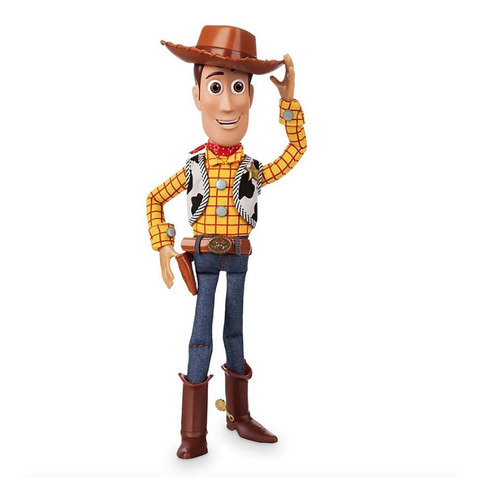 Muñeco Woody Ruz Toy Story Diversión, Suave Y Abrazable 4+