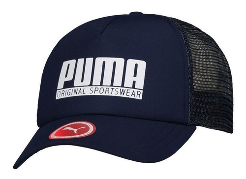 Boné Puma Style Trucker Marinho