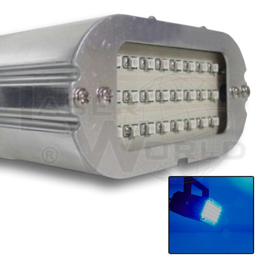 Flash Azul Estroboscópico 24 Leds Audiorítmico Luces Fiestas