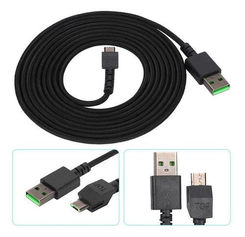 Para Razer/super Mamba Mouse Line 2.2m 1* Substituição Mou