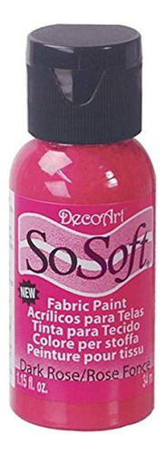 Decoart Dss94-26 Sosoft - Pintura Acrilica Para Tela, 1 Onza