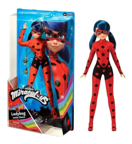 Ladybug Lucky Charm Miraculous Fashion Doll