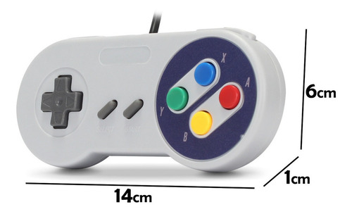 Controle joystick Knup KP-3124 cinza