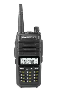 Baofeng Radio Uv-e70 Plus Uhf Con Manos Libres Profesional Color Negro