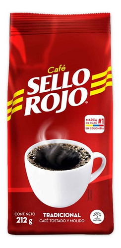Cafe Sello Rojo Tradicional X 212 G