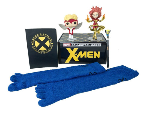 Funko Marvel Collector Corps Classic X-men Febrero 2019 Caja