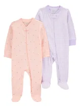 Comprar Paquete De 2 Mamelucos Con Cierre De Bebé 1s334410 Carters®