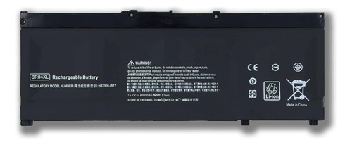 Batería Para Laptop Hp Sr04xl Omen 15-ce 15-dc Series