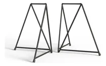Comprar Par Caballetes Hierro Nórdico Mesa Baja Ratona 45x55
