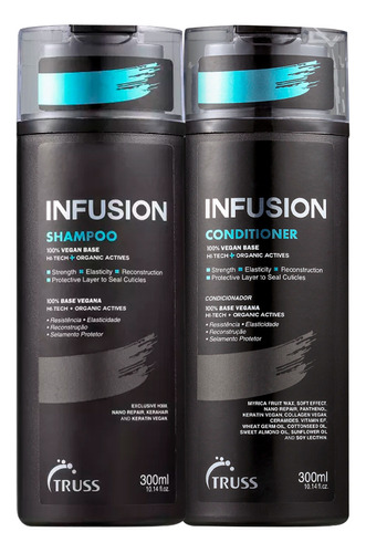 Kit Infusion Truss Shampoo + Condicionador 2x300ml Original