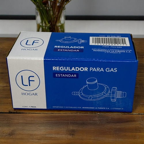 Regulador De Gas Para Bombona De Rosca La Fuente