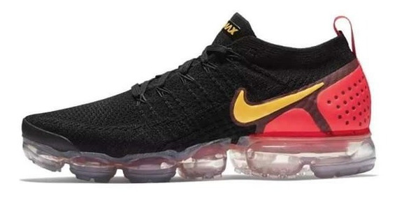 nike vapormax negras y rojas