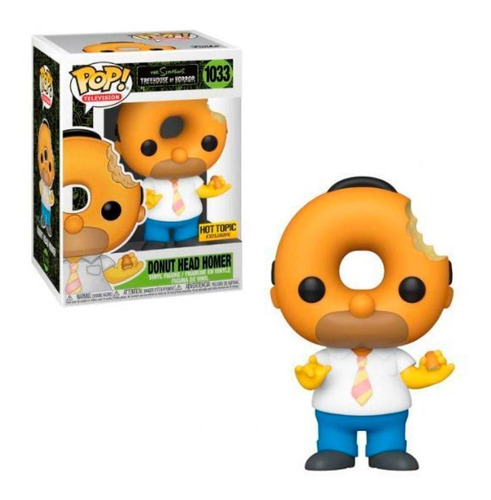 Funko Pop! Simpson - Homer Donut Head 398269 - Cor Cor Unica