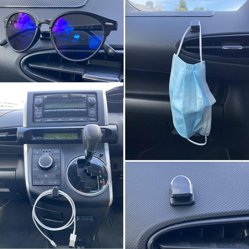 Percha Para Máscara De Coche, Soporte De Gancho Para Salpica