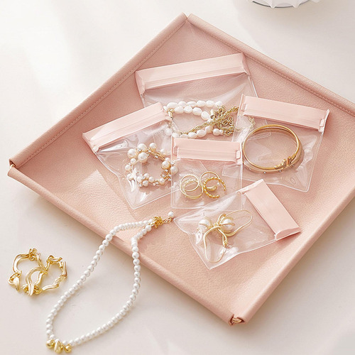30 Bolsas De Almacenamiento De Joyas, Transparentes, Sg