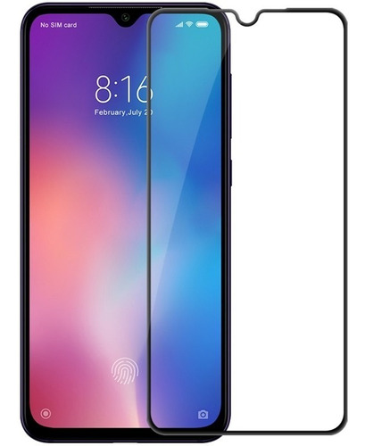 Lamina Vidrio Templado Completo Para Xiaomi Mi 9 Se