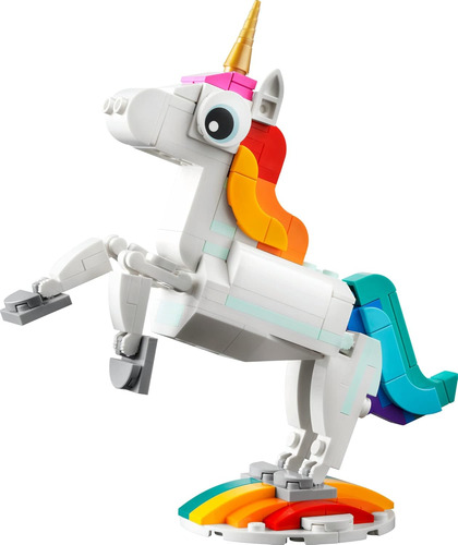 Juguete Lego Creator 3 En 1 Unicornio Magico, Se Transfor...