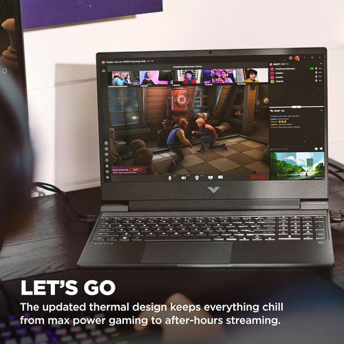 Notebook Para Juegos Hp Victus 15 (15.6 Fhd 144 Hz Ips, Amd
