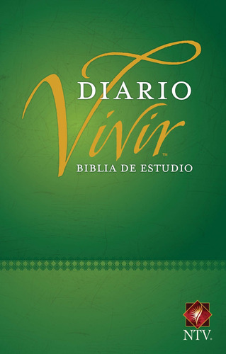 Biblia De Estudio Diario Vivir Ntv Personal Tapa Dura Verde®