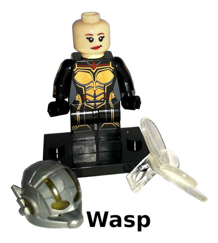 Set De Minifiguras De Antman, Janet Van Dyne, Wasp ...