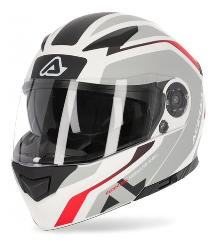 Casco Rebatible Acerbis Con Lentes Anti Uv Rederwel