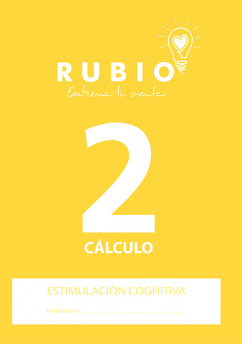 Entrena Tu Mente Calculo 2 Est.cognitiva - Aa.vv