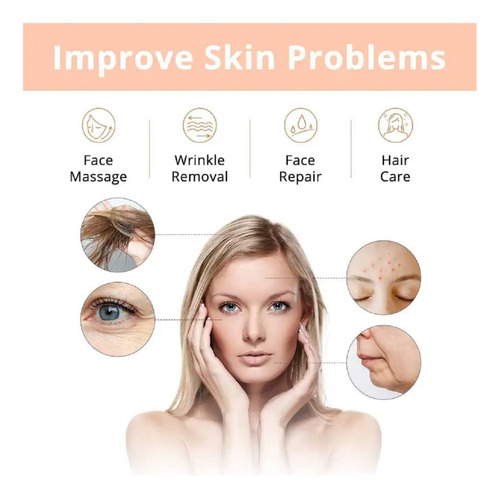 Alta Frecuencia Portátil Bactericida Facial Acné Mancha