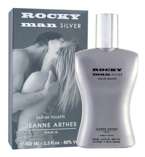 Perfume Rocky Man Silver 100 Ml