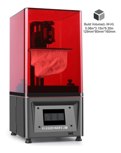 Impresora 3d De Resina Elegoo Mars 2 Pro 2k Mono Lcd