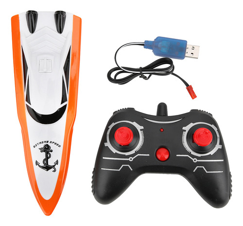 Mini Rc Eléctrico Con Control Remoto Para Barcos, 2.4 G, 4 C