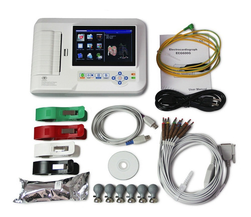 Electrocardiógrafo Contec Ecg600g Anmat Dinipa Medical