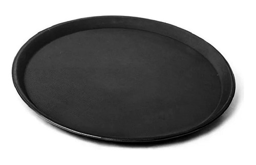 Bandeja De Mozo Antideslizante Reforzado Negro 45 Cm X 1 Un