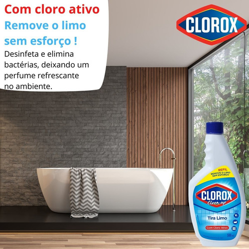 Imagem 4 de 5 de Tira Limo Refil Clorox 500ml