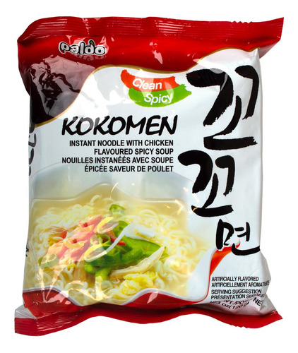 Ramen Coreano Kokomen Chicken, Paldo, 120 G