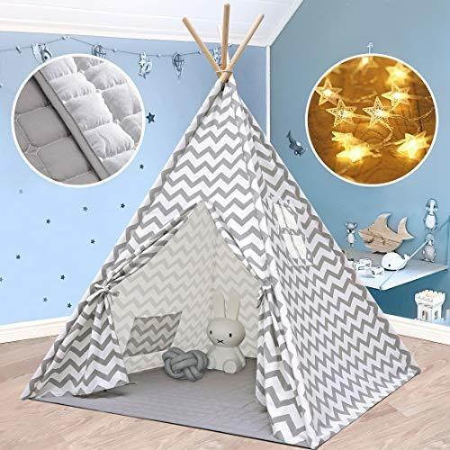 Tienda De Campaña Tiny Land Teepee Para Niños, Tienda De Ca