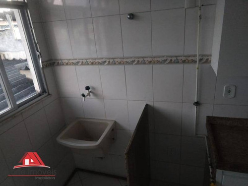 Imagem 8 de 26 de Apartamento Condomínio Novo Lar C/ 2 Quartos Sendo 1 Closet Cg/rj - Ap0018