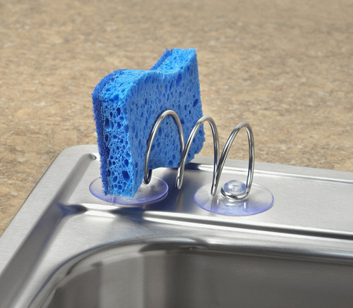 Spectrum 010591041092 Spiral Suction Sink Organizer Chrome