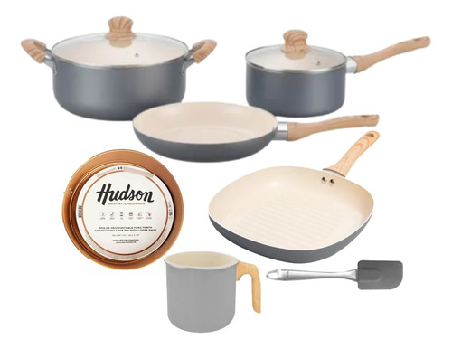 Batería Hudson Original Bif Torter Jar Antiadherente Crema