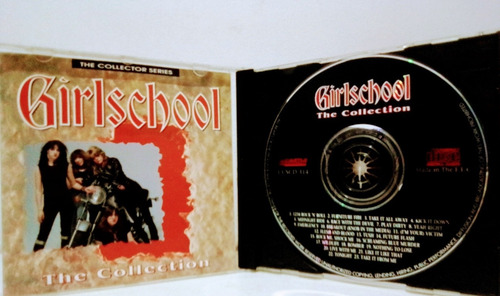 Cd Girlschool - The Collection -1991 - Importado - Seminovo. (Usado)